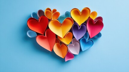 The Colorful Heart Arrangement