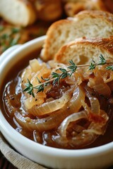 Onion Soup with Bread
