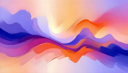Fototapeta premium Abstract Landscape Background Wallpaper Graphic Art Concept