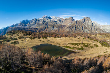 Foliage all'Alpe Sangiatto (Alpe Devero) in autunno