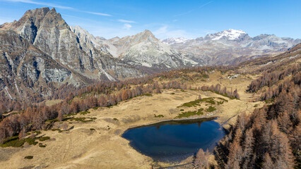 Foliage all'Alpe Sangiatto (Alpe Devero) in autunno