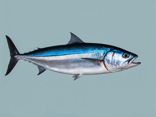 Fototapeta premium Mackerel on a blank background