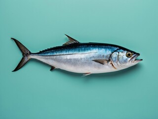 Fototapeta premium Mackerel on a blank background