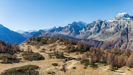 Foliage all'Alpe Sangiatto (Alpe Devero) in autunno