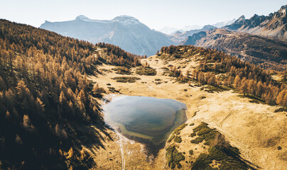 Foliage all'Alpe Sangiatto (Alpe Devero) in autunno