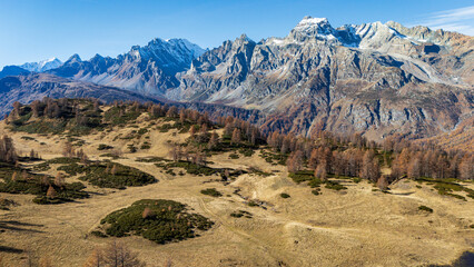 Foliage all'Alpe Sangiatto (Alpe Devero) in autunno