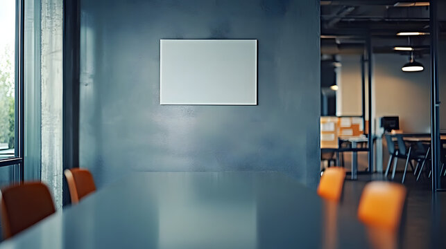a zoom background of a grey wall in an office