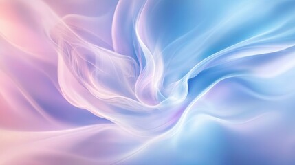 Obraz premium Abstract Swirling Pastel Colors