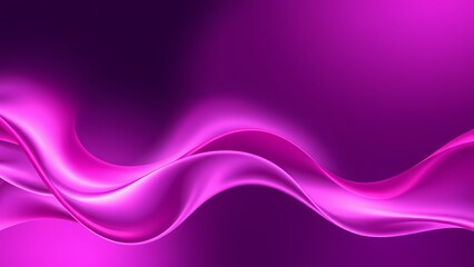 Purple paper waving abstract banner design. Wavy vector background. generative ai