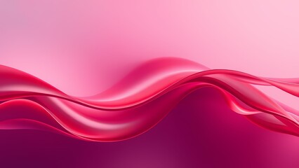 Liquid neon pink wave modern trendy holographic background. Fluid color texture abstract backdrop. Created with Generative AI