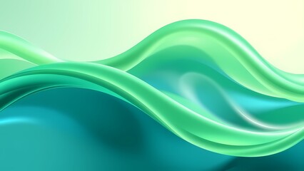Fototapeta premium abstract green background AI