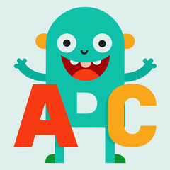 funny cartoon alphabet