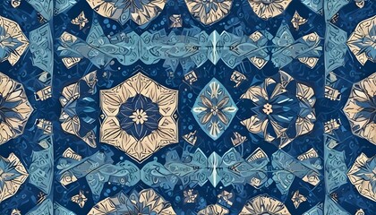 Clear Plain Shiny Warm Soft Vintage Bokeh Cloudy Wave Like Geometric Blue Background or Texture