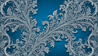 Clear Plain Shiny Warm Soft Vintage Bokeh Cloudy Wave Like Geometric Blue Background or Texture