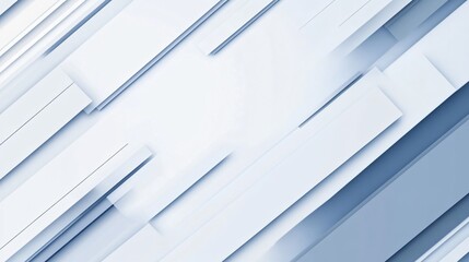 Fototapeta premium Modern white architectural building with artistic and abstract design, featuring a clean, minimalist background. The spacious ground and sky offer an ideal setting for an automotive advertisement back