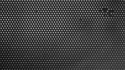 perforated metal sheet gray with round holes