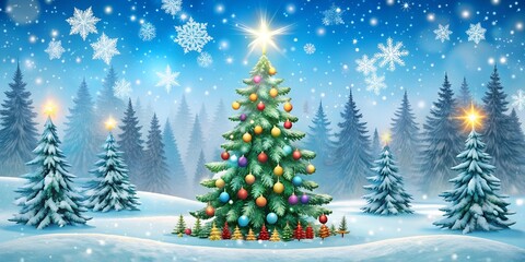 Fototapeta premium winter-christmas