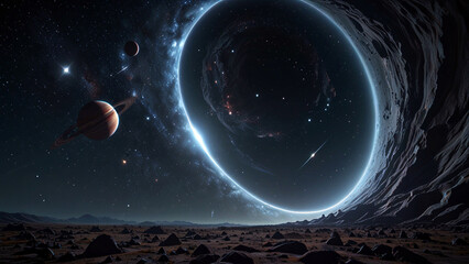 Heaven’s Door in the Cosmos: A Divine Passage Through the Stars