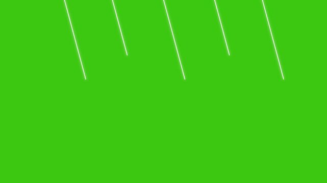 line rotation white color and green background,