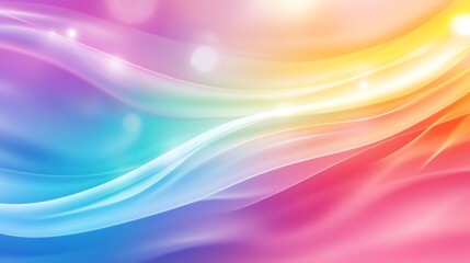 Obraz premium Abstract colorful background with soft, blurred colors and flowing lines.