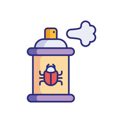 Bug Spray vector icon