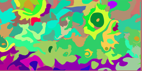 Aesthetic random color background, abstract mixed color background, psychedelic style