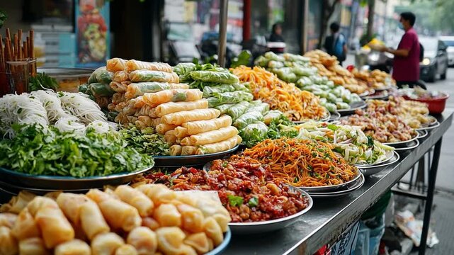 Vietnamese Street Food Delights 