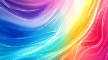 Fototapeta premium Abstract colorful background with gradient and wavy lines.