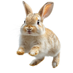 Fototapeta premium A rabbit on a transparent background.