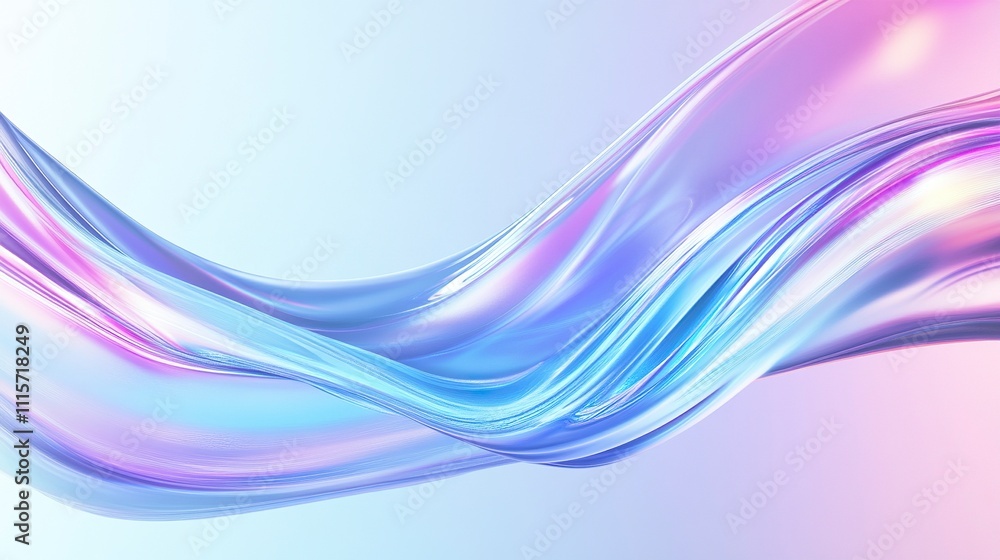Poster sparkling abstract design template with abstract blurred background.