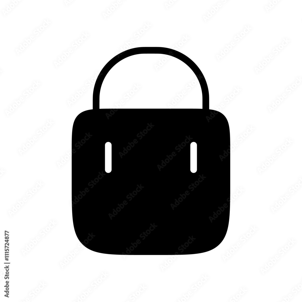 Poster Bag icon web design in vector