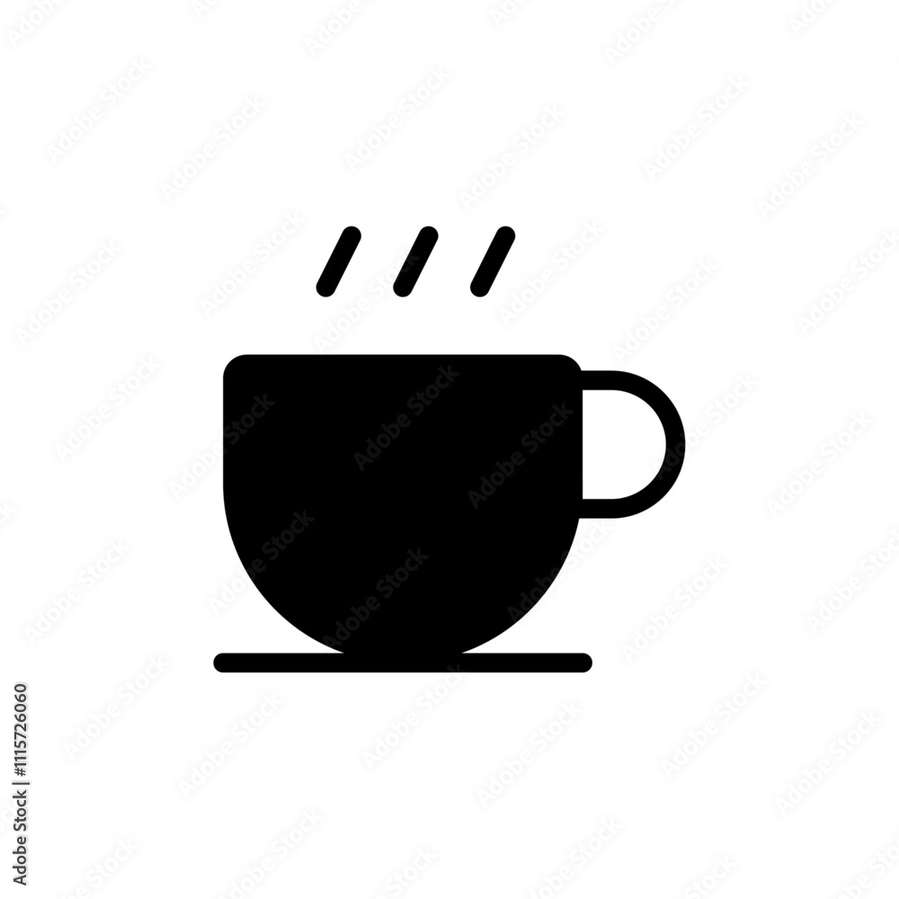 Poster coffee icon web design in vector