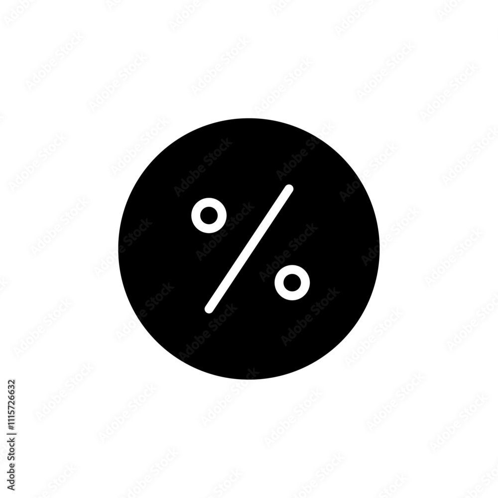 Aufkleber discount icon web design in vector