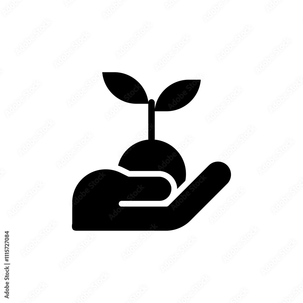 Poster Environment icon web design in vector