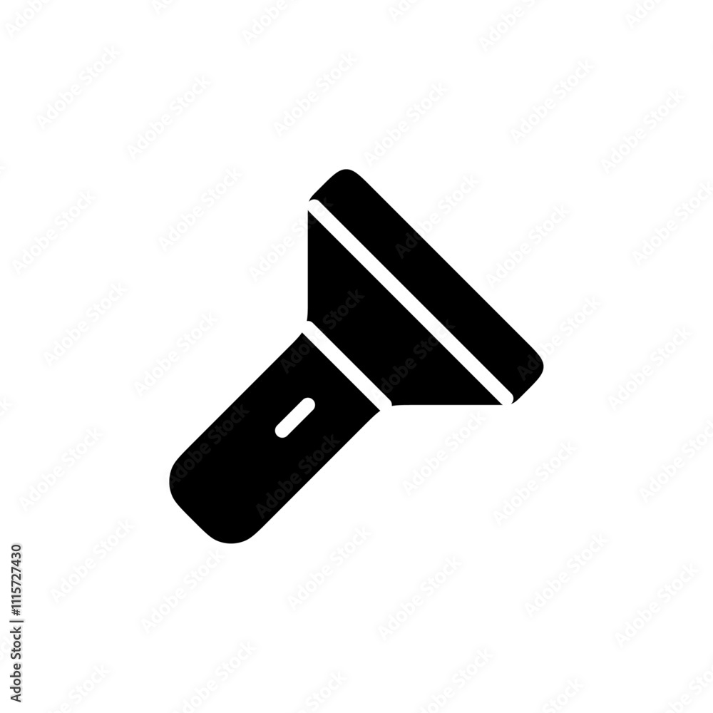 Poster Flash light icon web design in vector