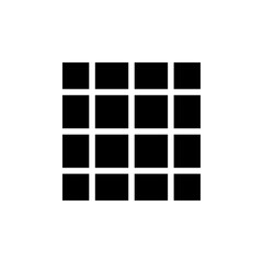 Grid icon web design in vector