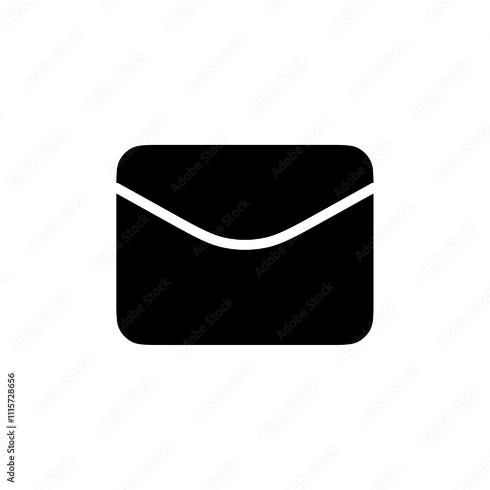 Poster inbox icon web design in vector