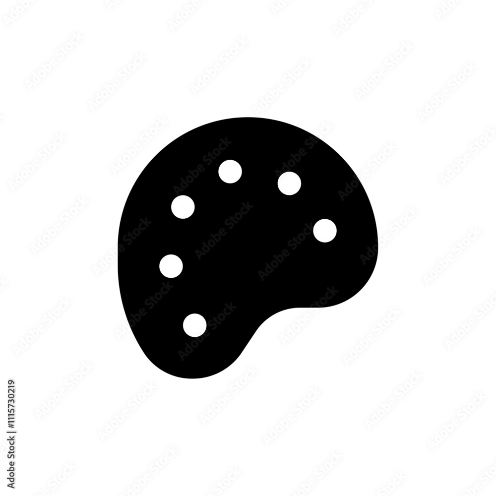 Poster Palette icon web design in vector