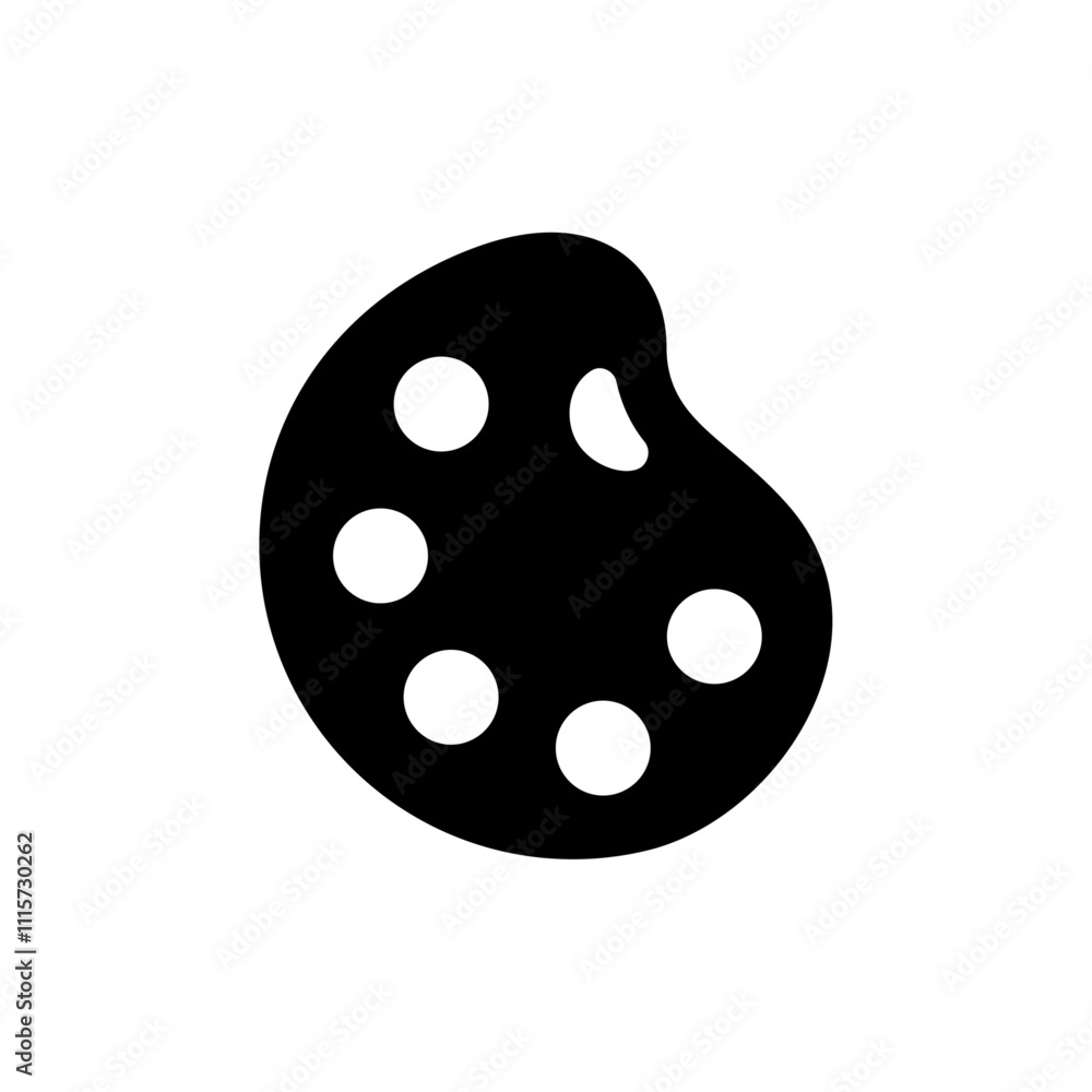Poster Palette icon web design in vector