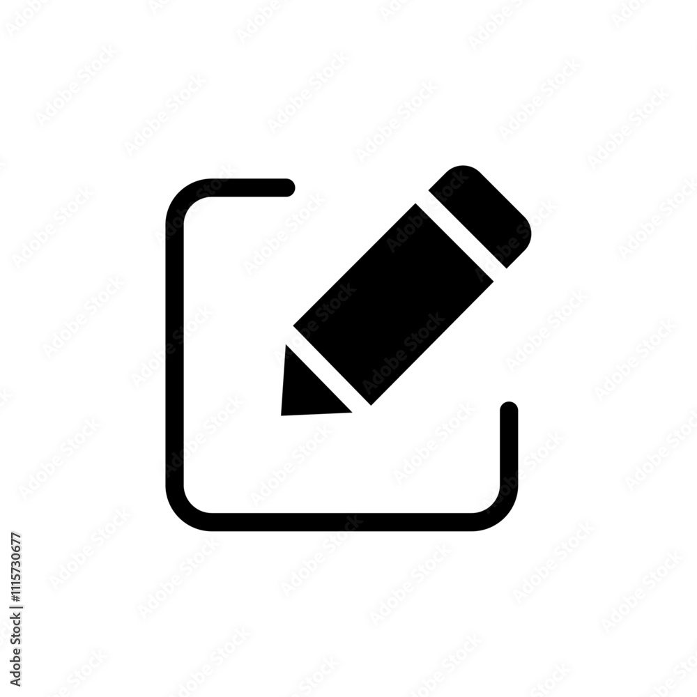 Aufkleber Post icon web design in vector