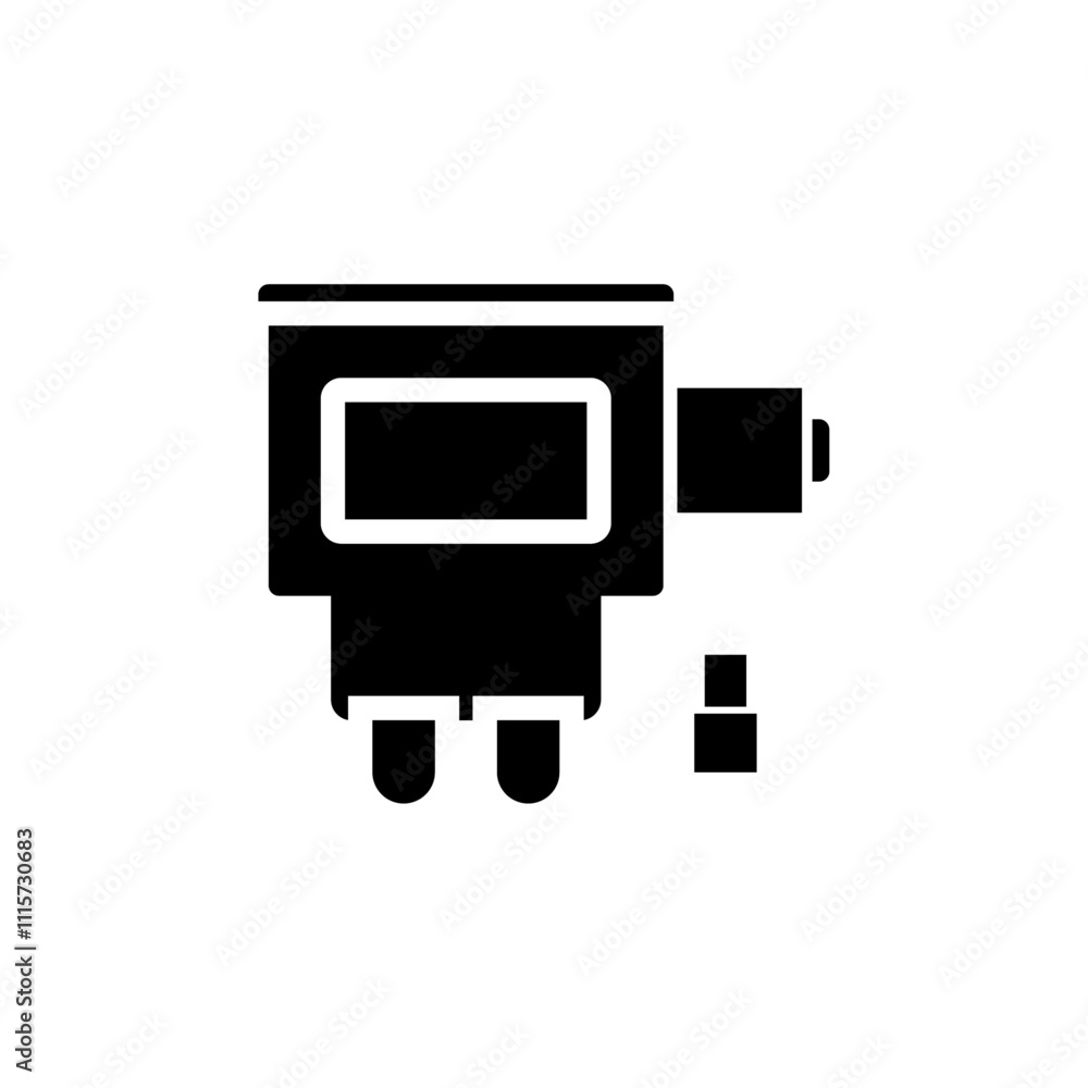 Aufkleber Plug icon web design in vector