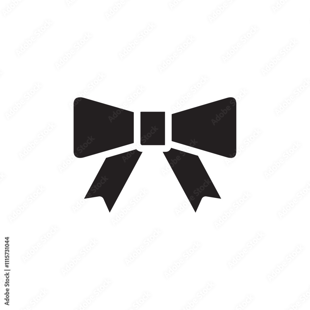 Poster Ribbon icon web design in vector