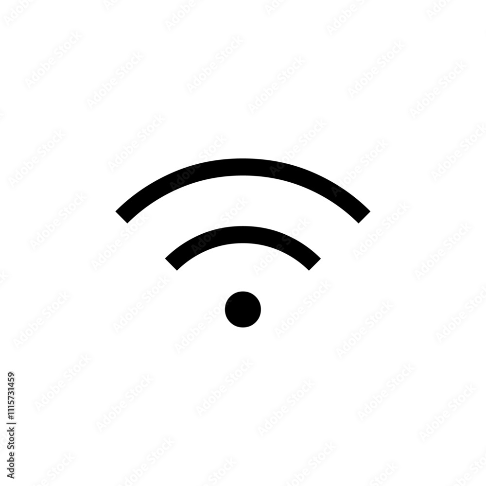 Aufkleber signal icon web design in vector