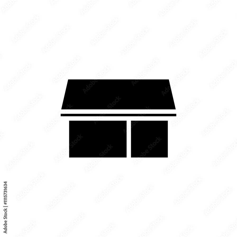 Poster Store icon web design in vector