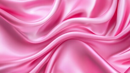 Obraz premium Pink Satin Fabric Texture