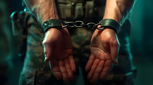 Chained Hands: Restraint, Captivity, Hope