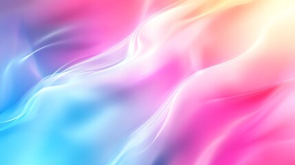 Obraz premium Abstract colorful background with soft pastel colors and a wave pattern.