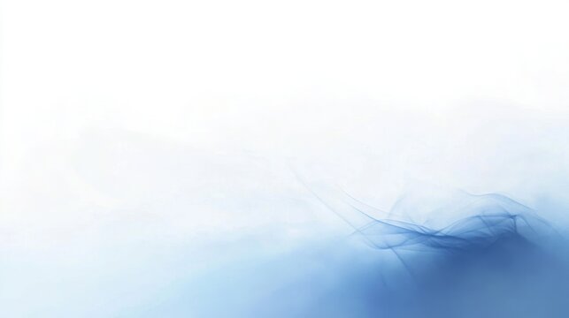 White background with bkue