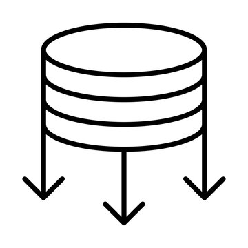 Feature Extraction line icon