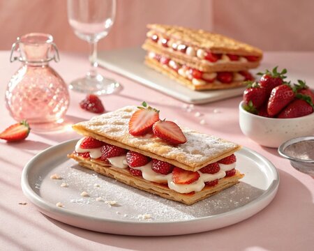 Strawberry Milfey